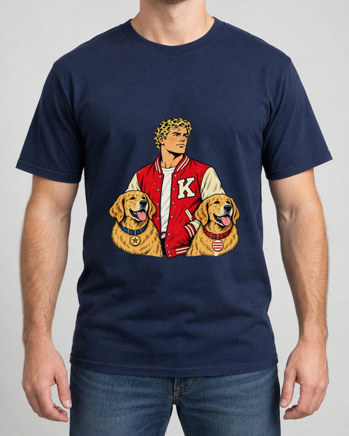 America Knox Tee photographed shirt mockup – wearable v3 chest print