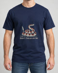 Don’t Tread on Me Tee photographed shirt mockup – wearable v3 chest print